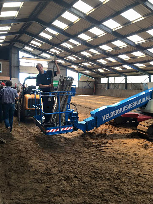 Renovatie binnenmanege 