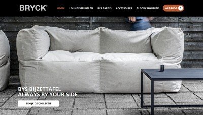 Lounchebank van bryck in stand Sibma op Faderpaard 2018