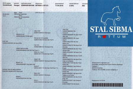 Stamboekpapier ruin Juristo